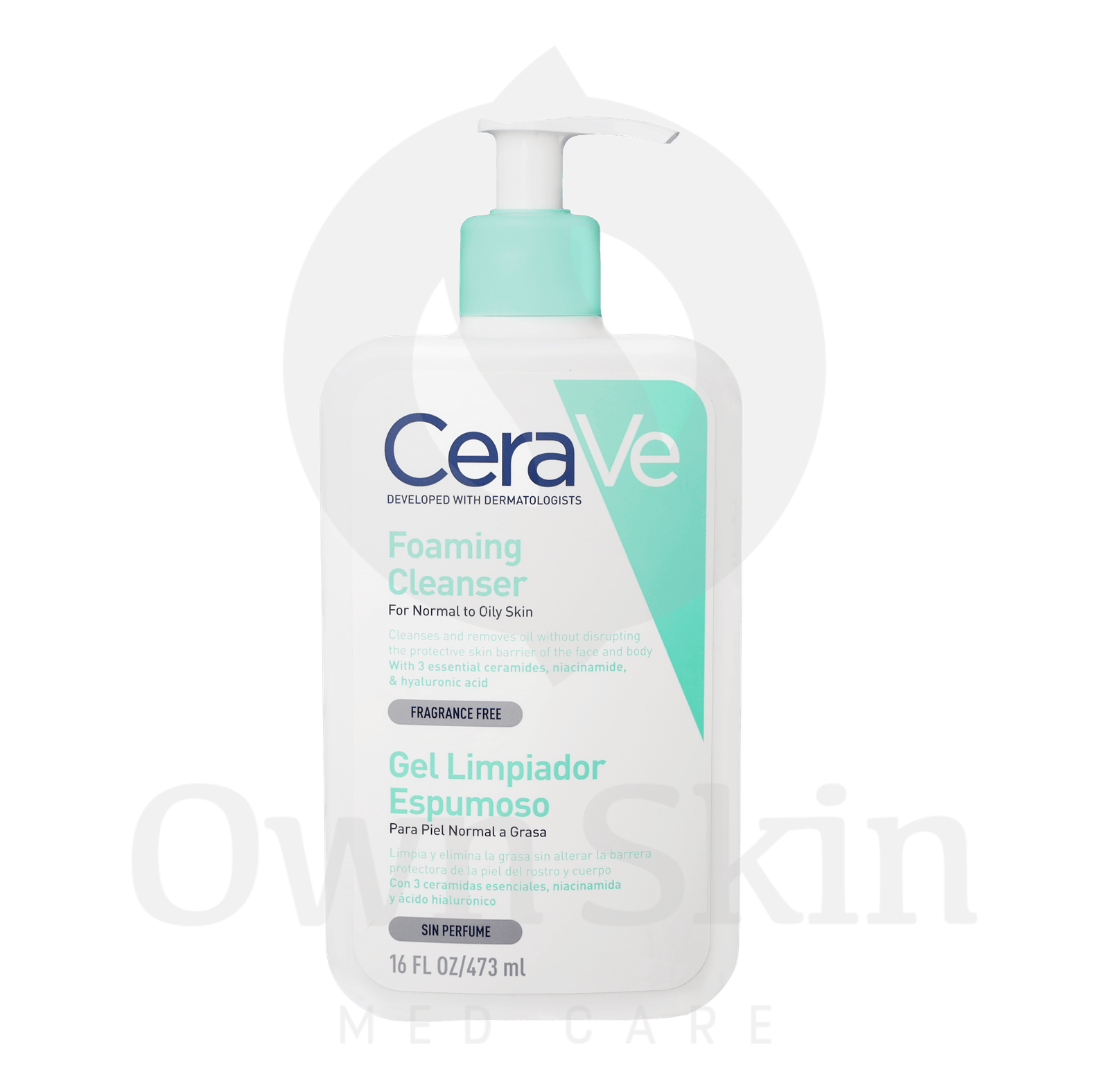 Cerave foaming cleanser normal skin own skin