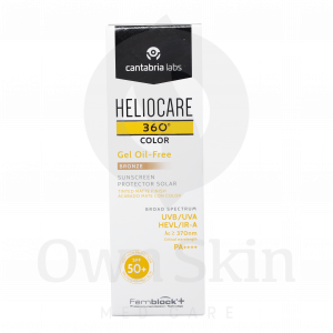 Heliocare sunscreen gel bronze