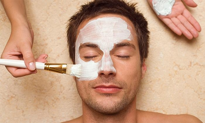 Limpieza facial hombre
