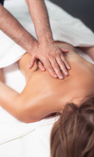 Masaje en Brazos y Espalda