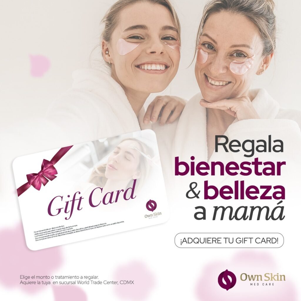 Regalo, bienestar y belleza a mama