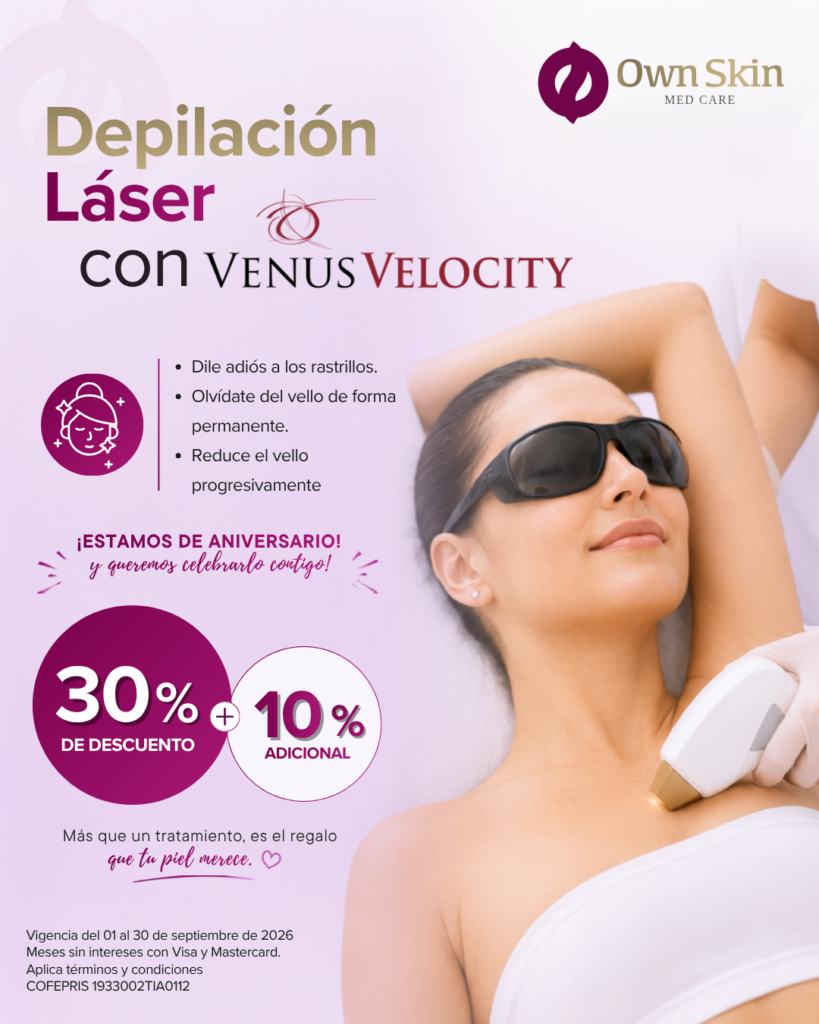 Depialcion Láser con Venus Legacity