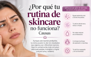 ¿Por qué tu rutina de skincare no funciona? Causas
